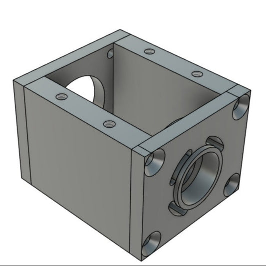 4th Axis Motor Mount Bracket – CAD Files (STP + F3D) for Vevor 6" Rotary Table
