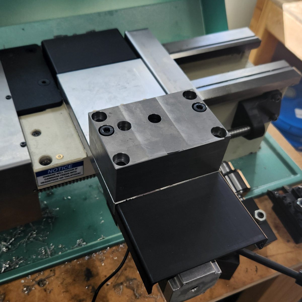G0602 & G0752 Cast Iron Tool Post Riser
