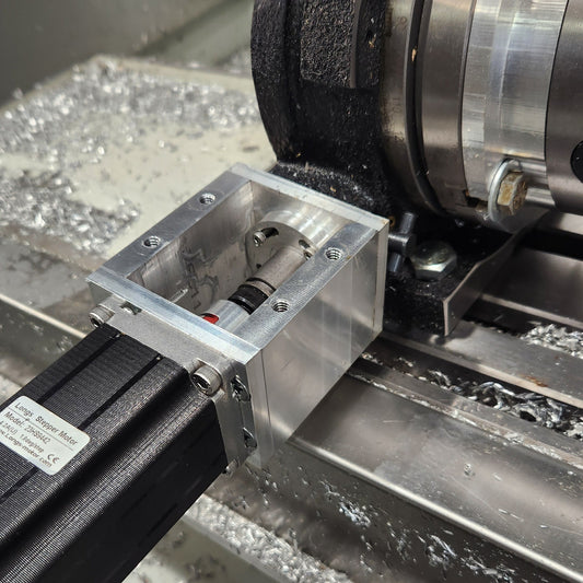 4th axis motor mount